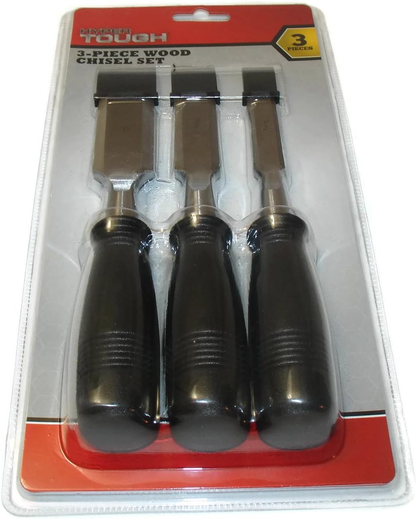Ultra Steel Wood Chisels, 3pc