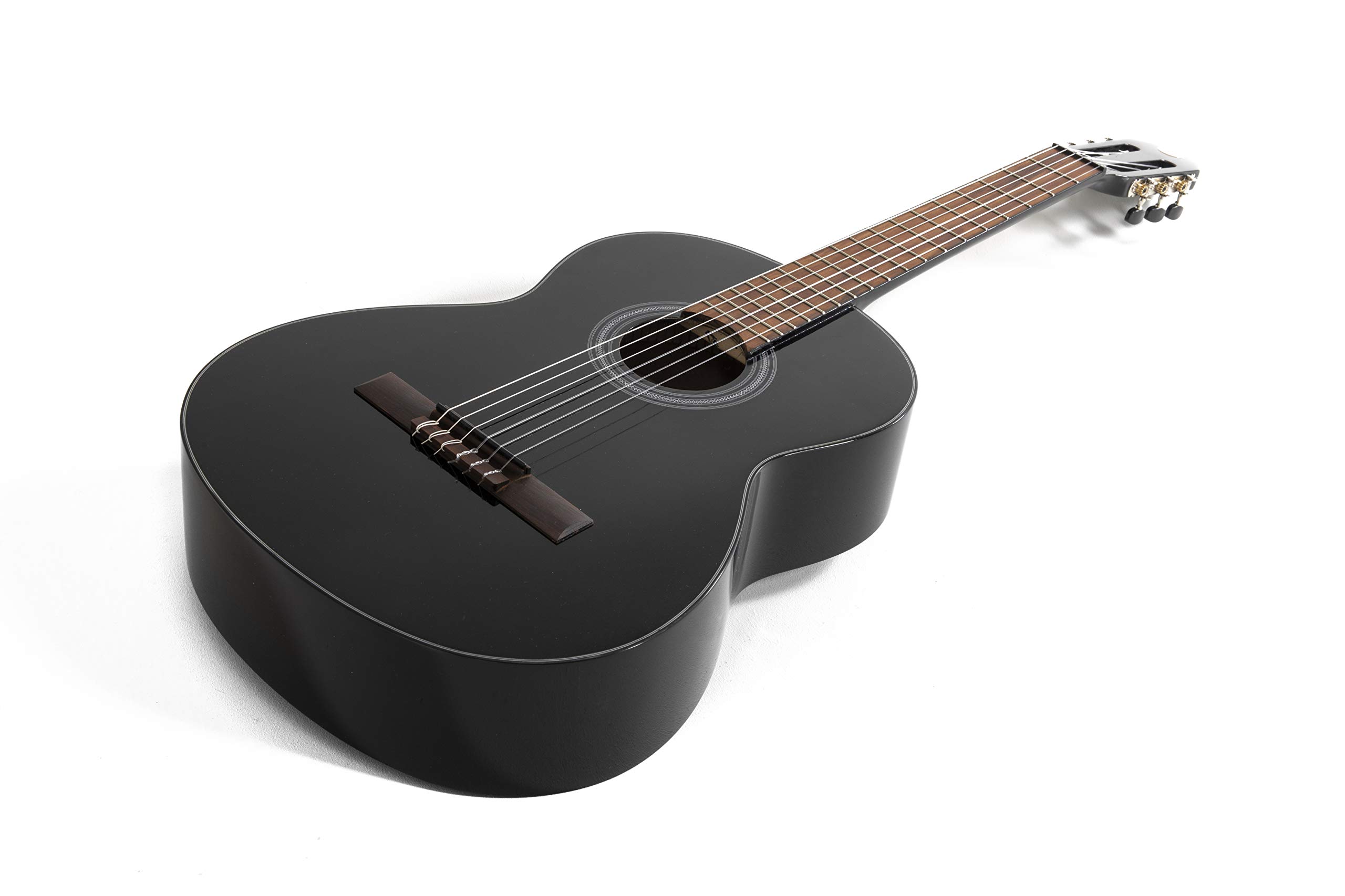 chitarra da concerto, chitarra classica, 4/4 special dark moon - nero