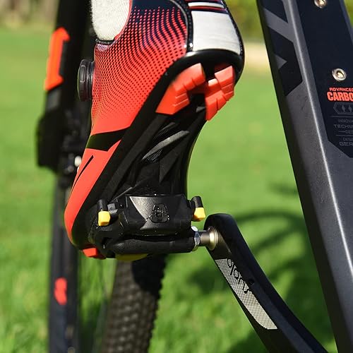 Miniatura 6 de KOOTU KEO Pedales de bicicleta de 916 pulgadas Pedales universales de bicicleta de carretera Pedales de plataforma de bicicleta, pedales sin