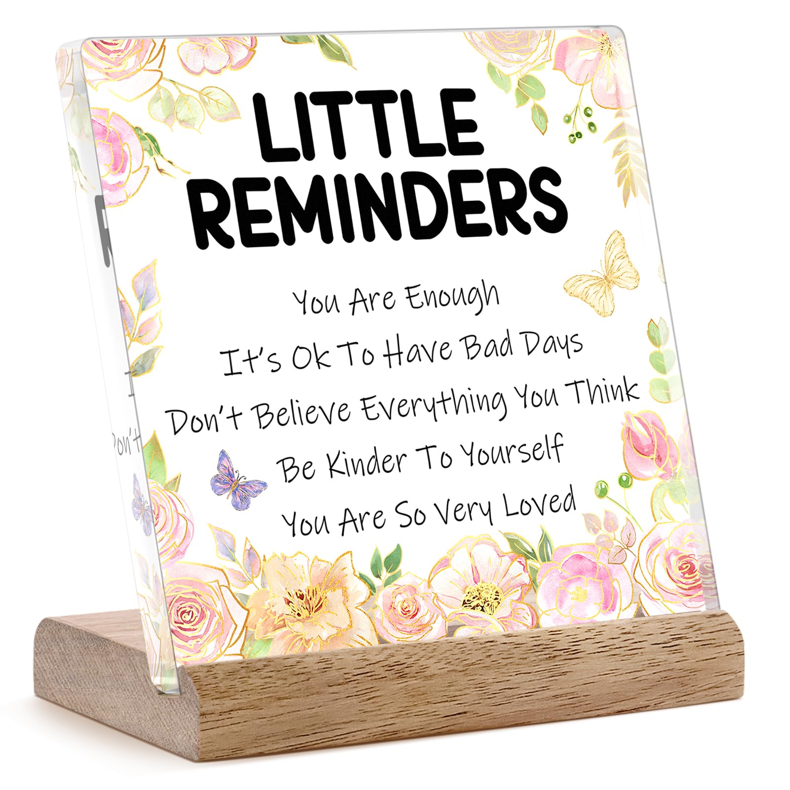 Funny Office Desk Decor,And She Gave No Fucks Not Even One Sarcastic Office Sign Acrylic Plaque for Office Desk Tabletop Decor,Office Gift for Women Colleague Coworker Friend A373
