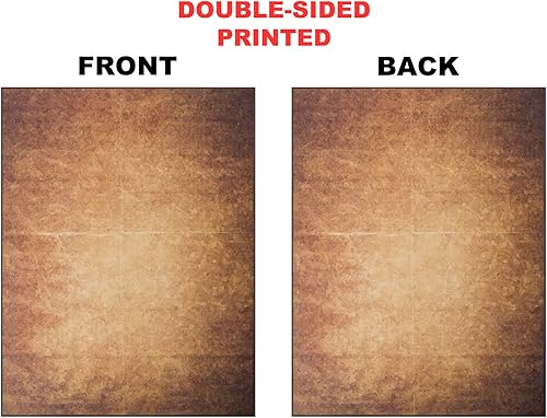 Vista 22 de Paquete de 50 papel clásico envejecido, papel estacionario vintage, uso para crear escritura, dibujo, bocetos, proyectos de pintura, apto