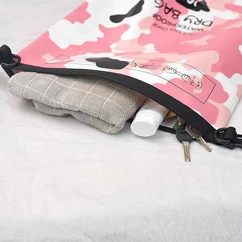 Miniatura 6 de YUMQUA Mochila impermeable de 5L10L20L30L40L, bolsas de almacenamiento impermeables flotantes para kayak, canotaje, natación, senderismo, camping y