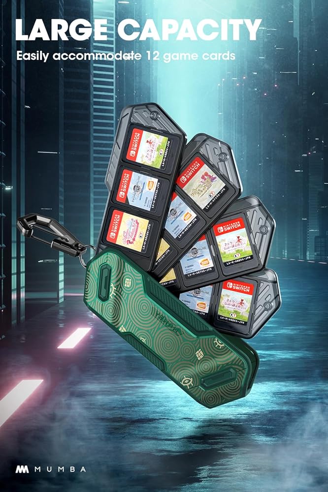 Amazon.co.jp: Mumba Switchソフトケース Switchゲームカード収納
