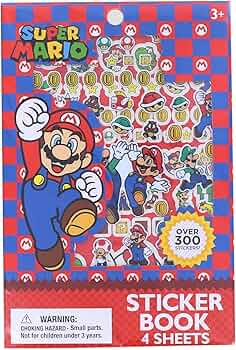 Amazon.co.jp: スーパーマリオ シール300個 ステッカー ご褒美シール
