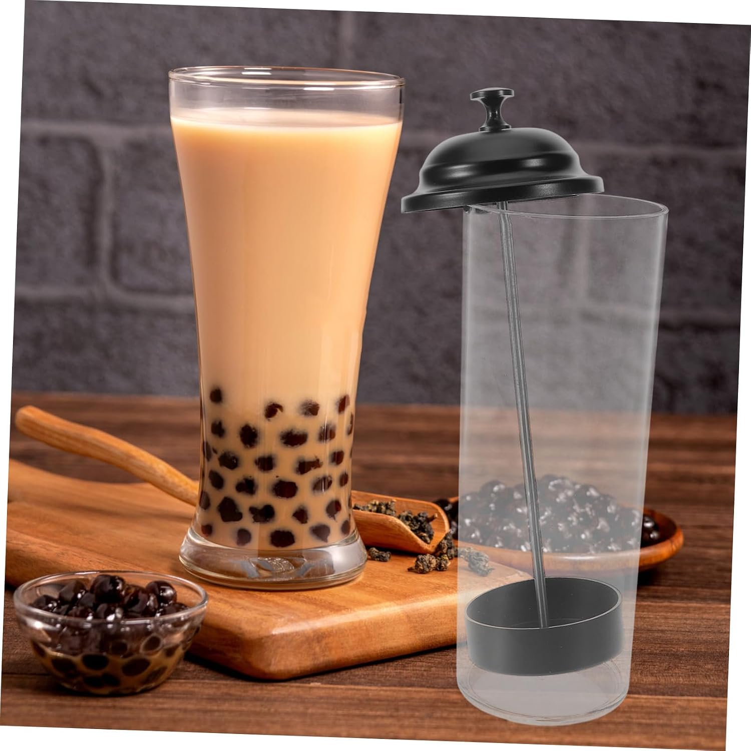 Plastic Straw Dispenser Holder for Countertop Storage Bucket