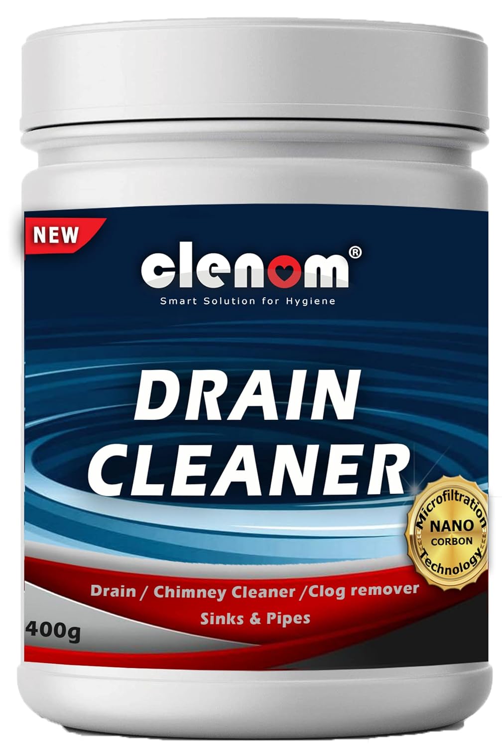 Clenom Instant Drain Cleaner (400 GRAMS) All Drains Clog Remover