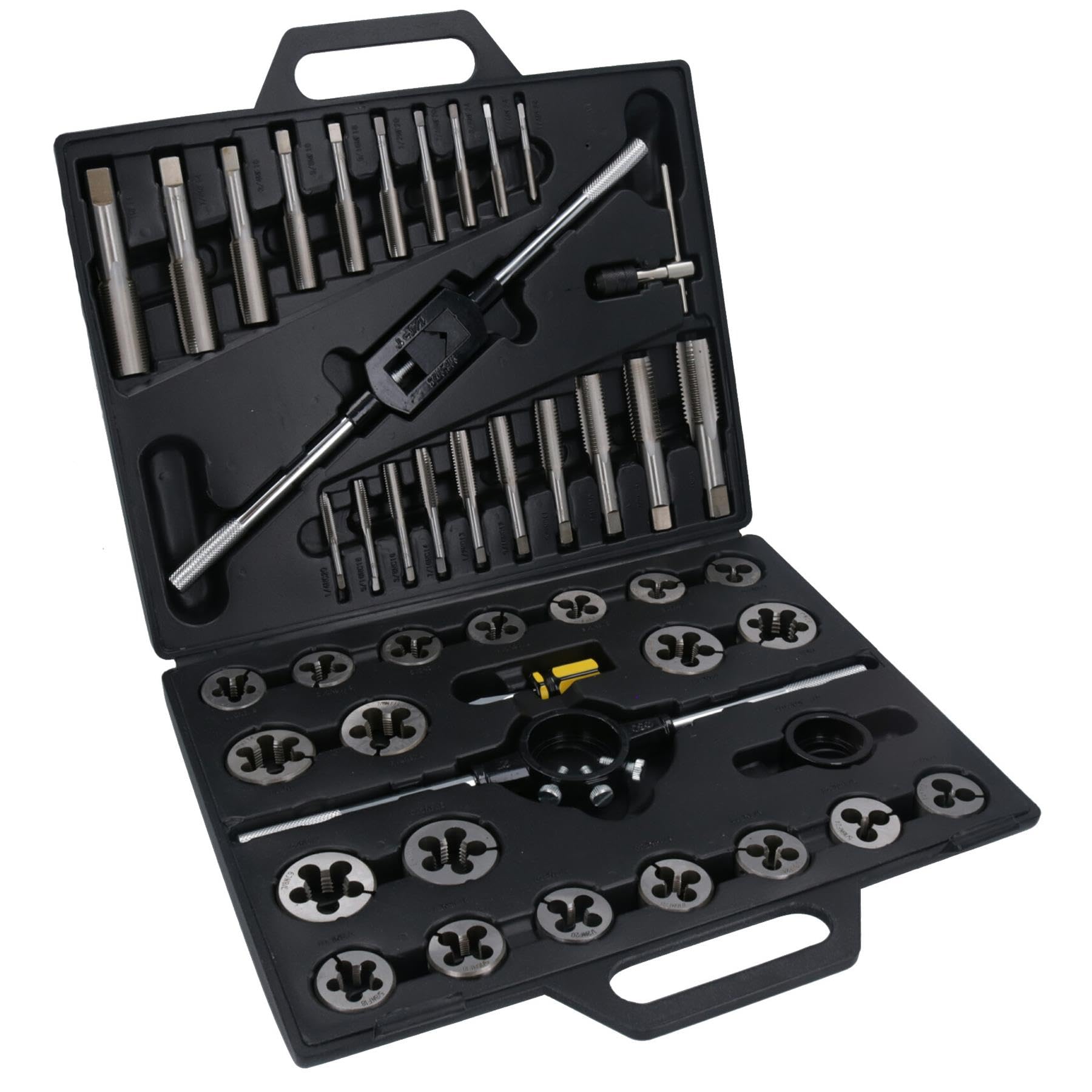 Ab Tools Af/Imperial/Unf - Unc Tap And Die Set 45Pcs By Us Pro Tools At223