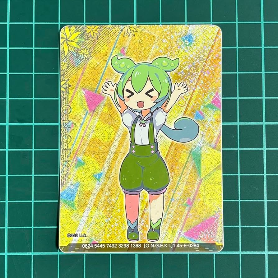 Amazon.co.jp: Zundamon: A Happy Time Standing Picture, Ogeki, Card