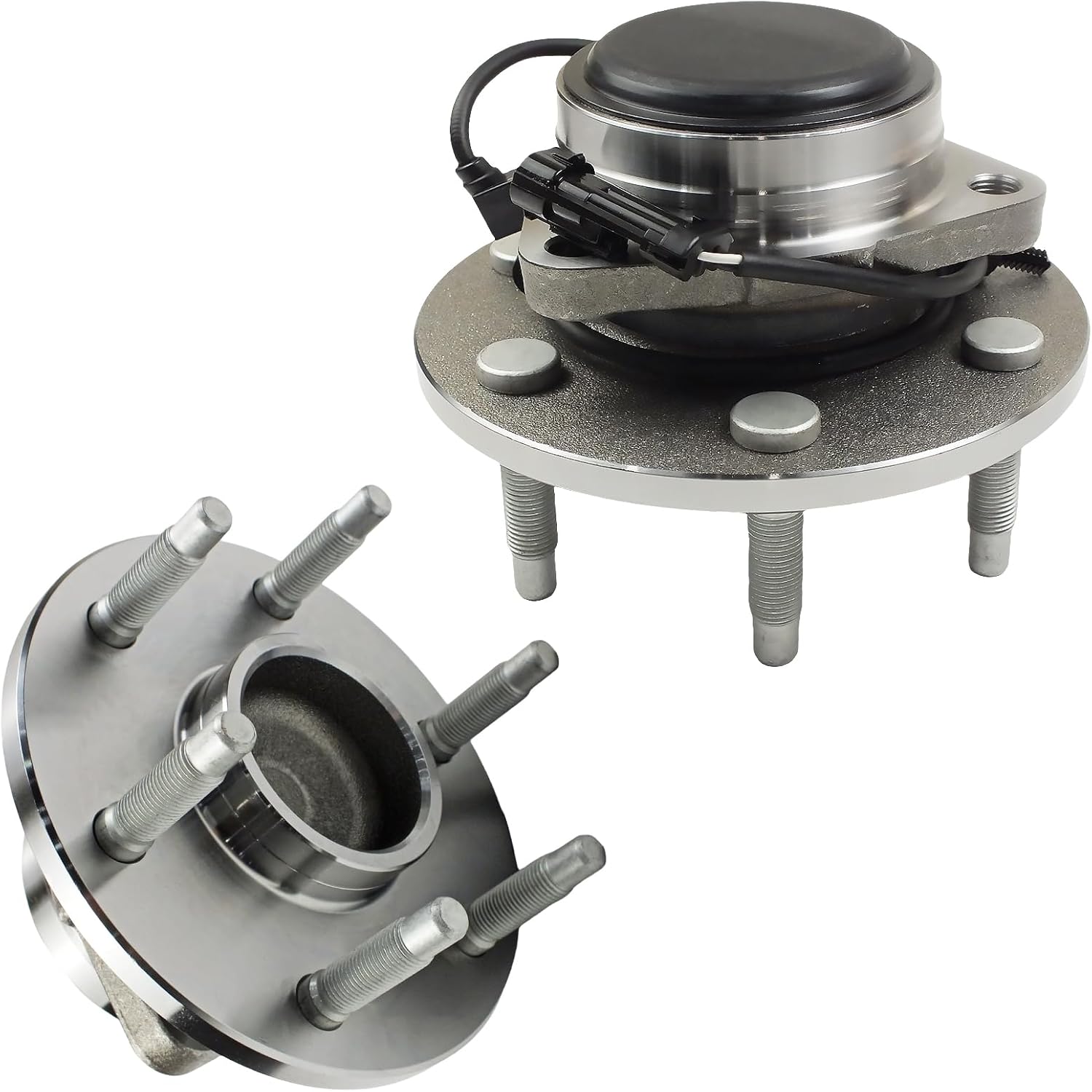 515054 Front Wheel Bearing Hub Assembly for Cadillac Escalade 2002-2006, Chevrolet Avalanche Express Silverado 1500 2500 HD 2003-2013, GMC Savana Sierra Yukon XL HD Safari 2003-2013