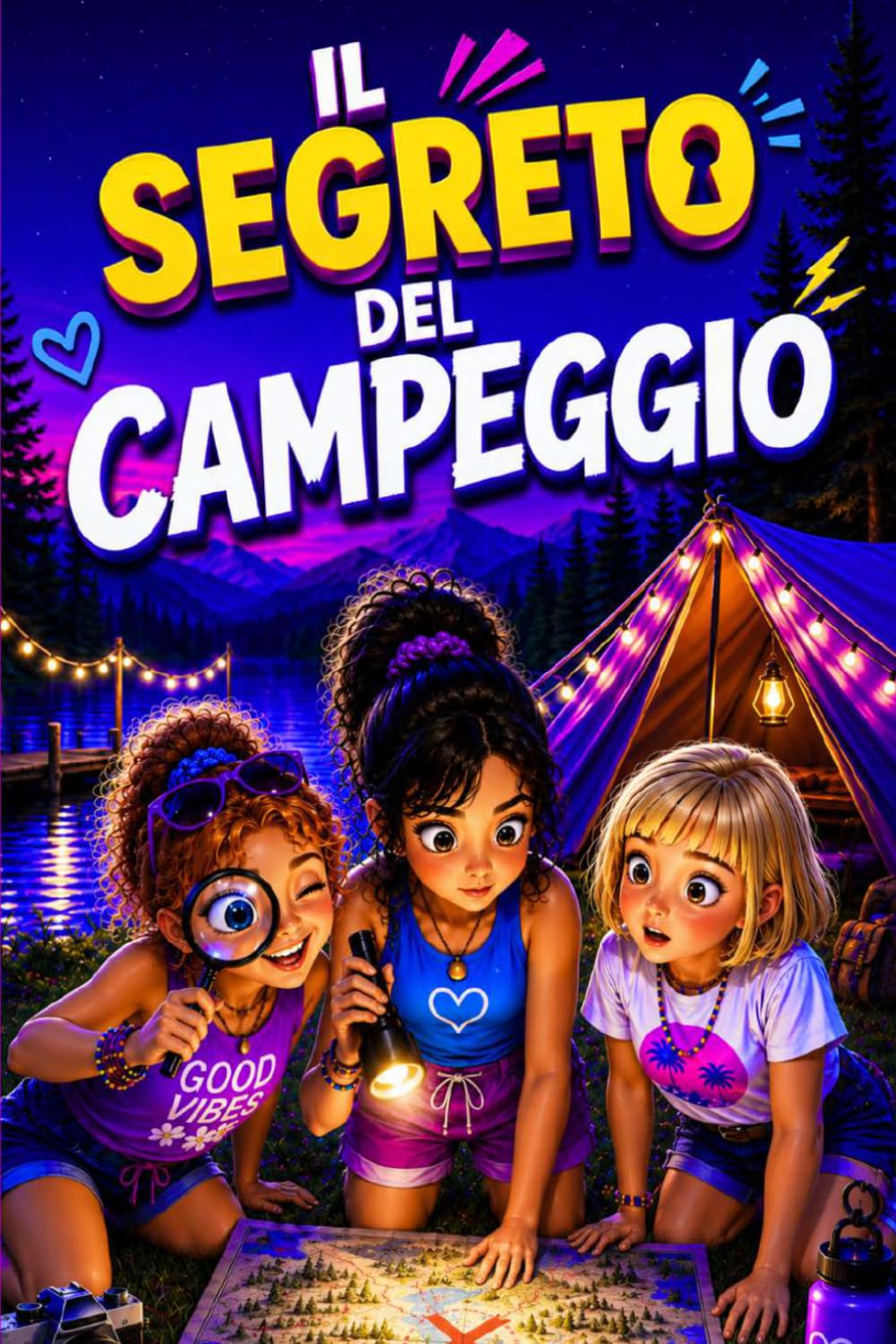 Il segreto del campeggio: un libro d'avventura per ragazzi e bambini dai 10 ai 12 anni, tra misteri da risolvere, amicizia e colpi di scena