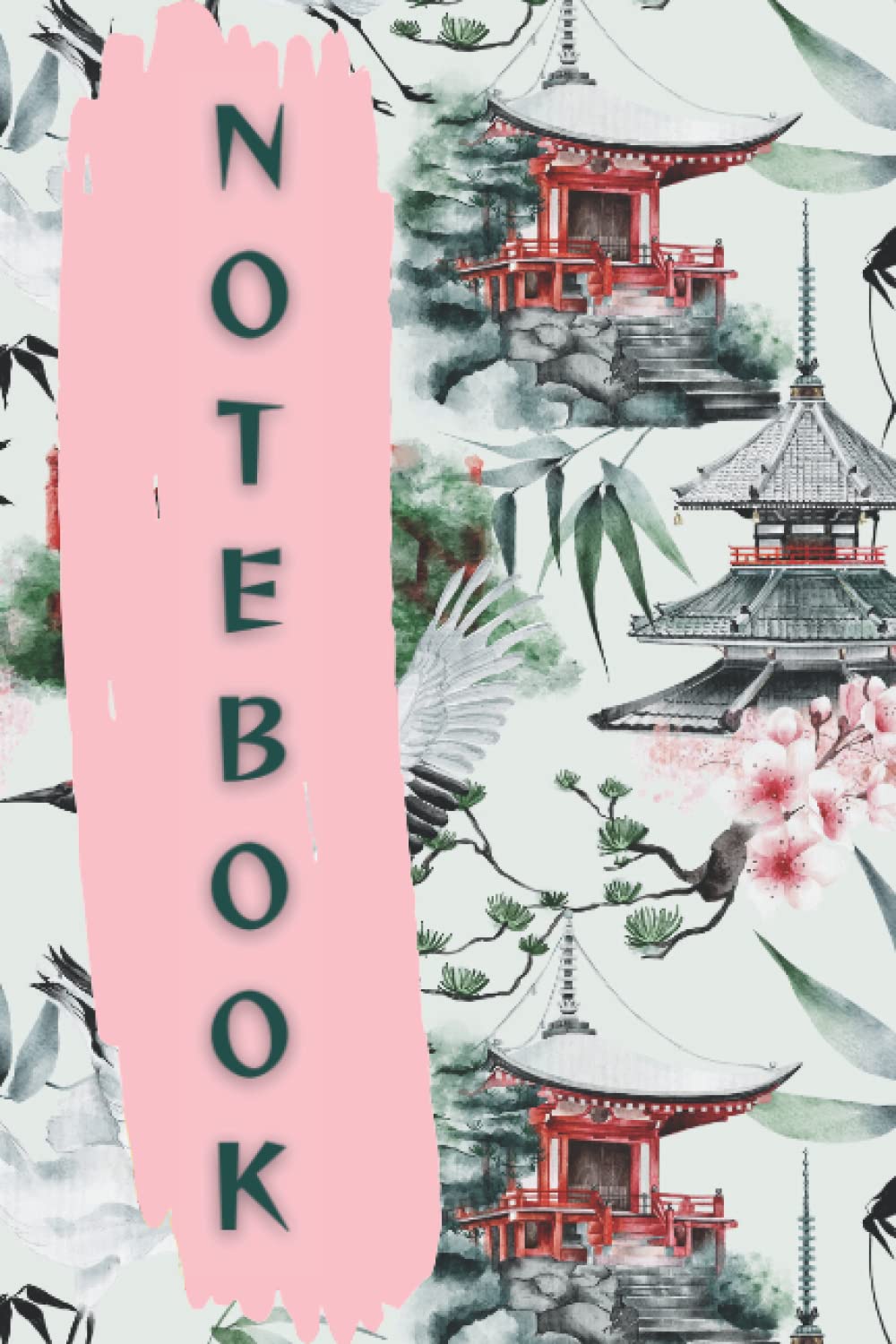 A5 Notebook: Japanese Style College Ruled, 120 Pages