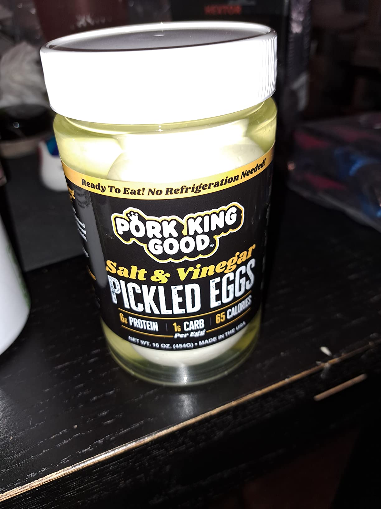 Pork King Good Pickled Eggs (Salt & Vinegar) Grocery & Gourmet Food