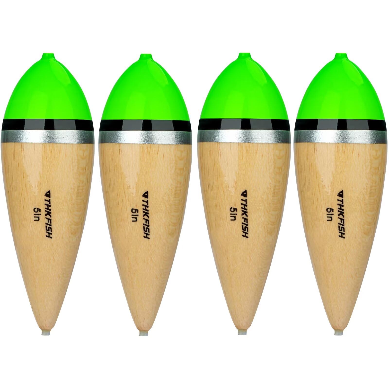 THKFISH Fishing Bobbers Slip Bobbers for Fishing Floats Bobbers for Fishing Balsa Bobbers for Steelhead Fish Float Rigs Freshwater Saltwater Floatage