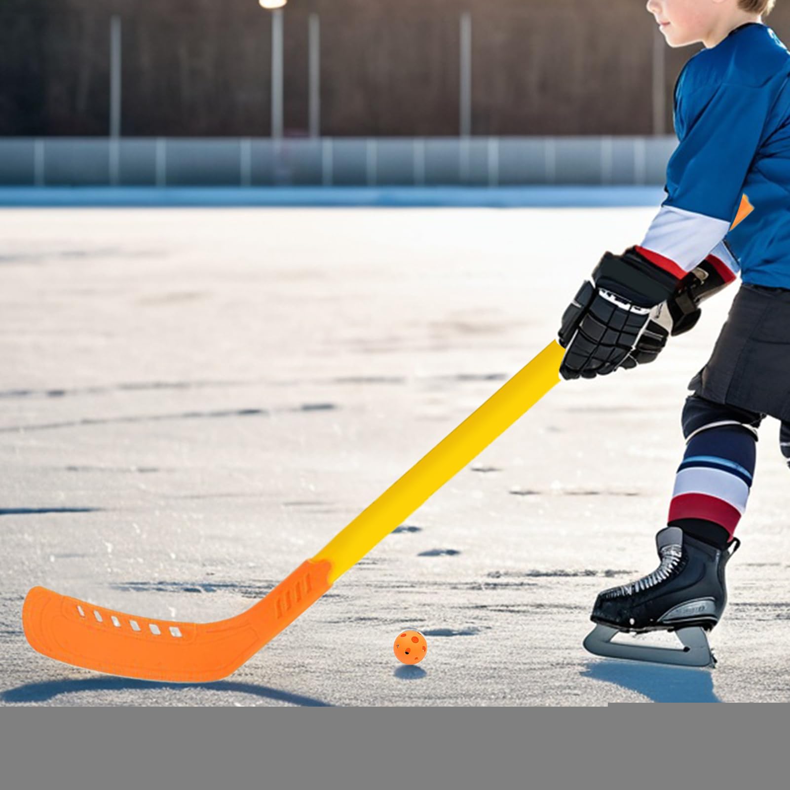 Generisch Set di mazza da hockey per bambini, set di mazza da hockey su