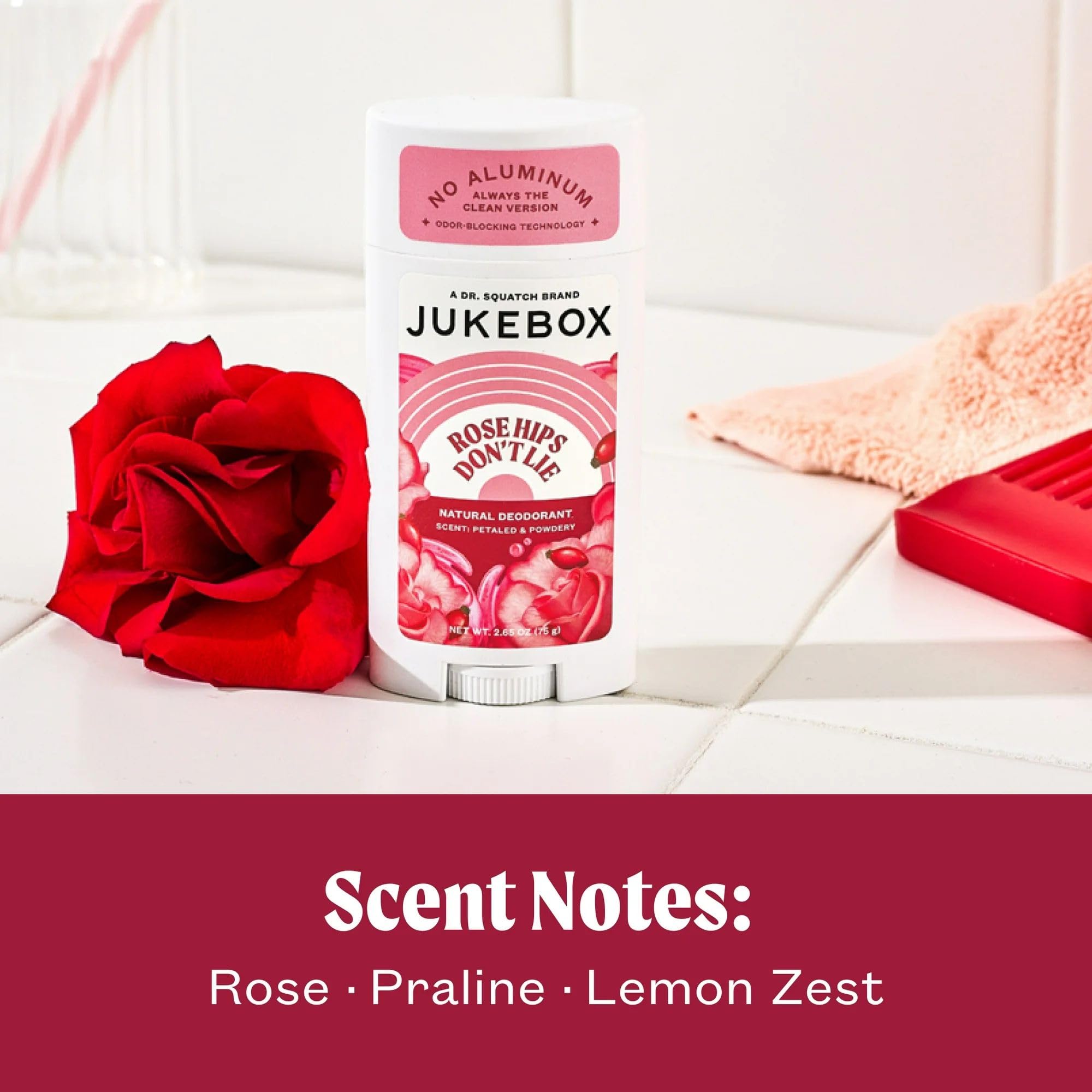 Amazon.com: Jukebox Natural Women's Deodorant, Aluminum Free