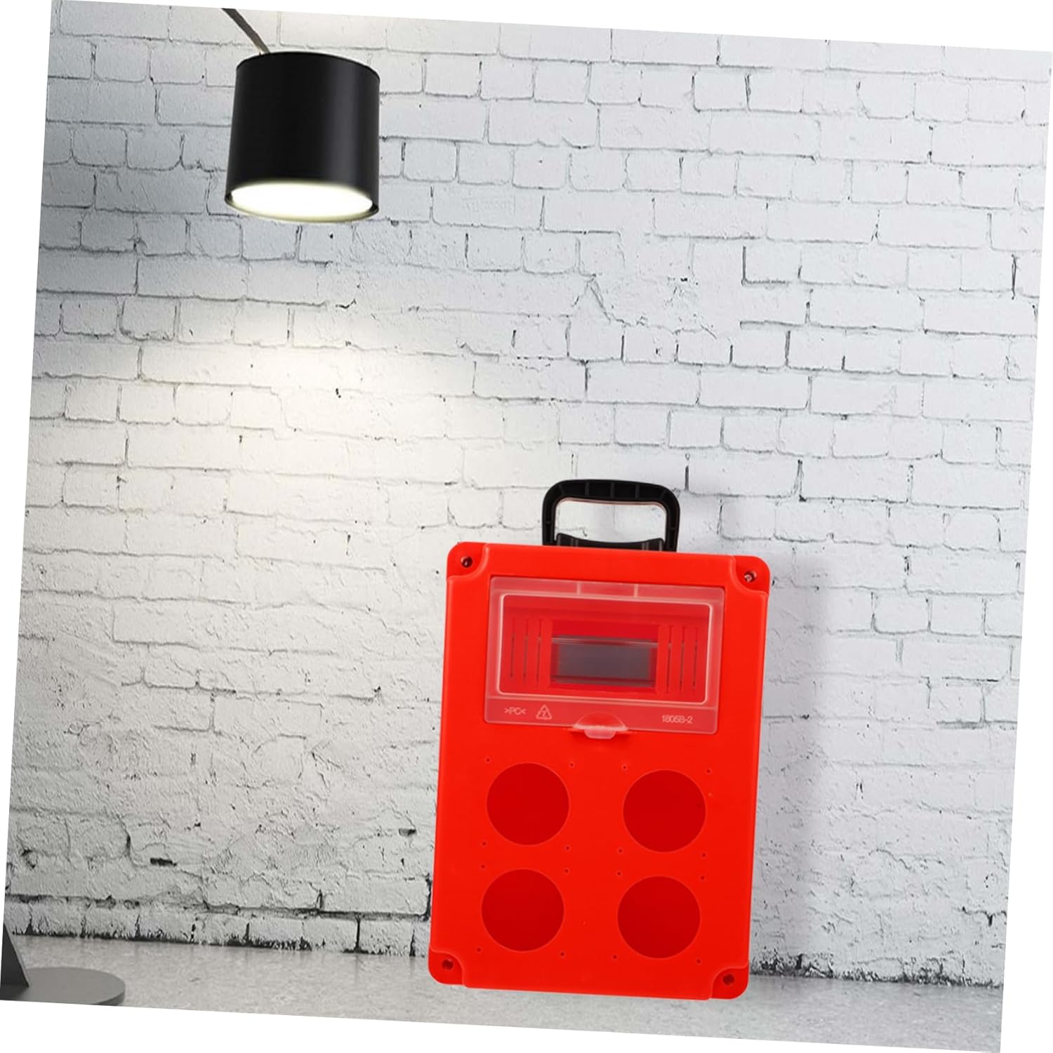 Housoutil Electrical Weatherproof Junction Box Plastic Outdoor Electrical Enclosure Box Handheld Breaker Box Distribution Box Electrical Power Distribution Protection Box