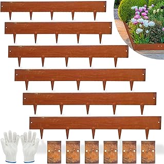 Metal Landscape Edging 6-Pack, 6