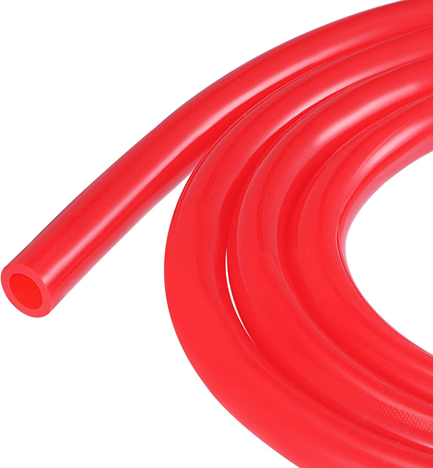 MECCANIXITY Vacuum Silicone Tubing Hose 1/2" ID 1/8" Wall Thick 10ft Red High Temperature for Engine