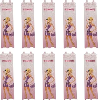 Women Adjustable Invisible Bra Shoulder Straps PVC 10 Pairs | Non-slip Design, Comfortable Fit, Replacement Accessory, Printed Style, Women Lingerie Use Random Color