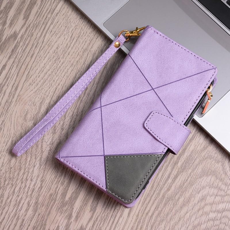 Protection iPhone 17 Air violet en cuir pour vos sorties et voyages