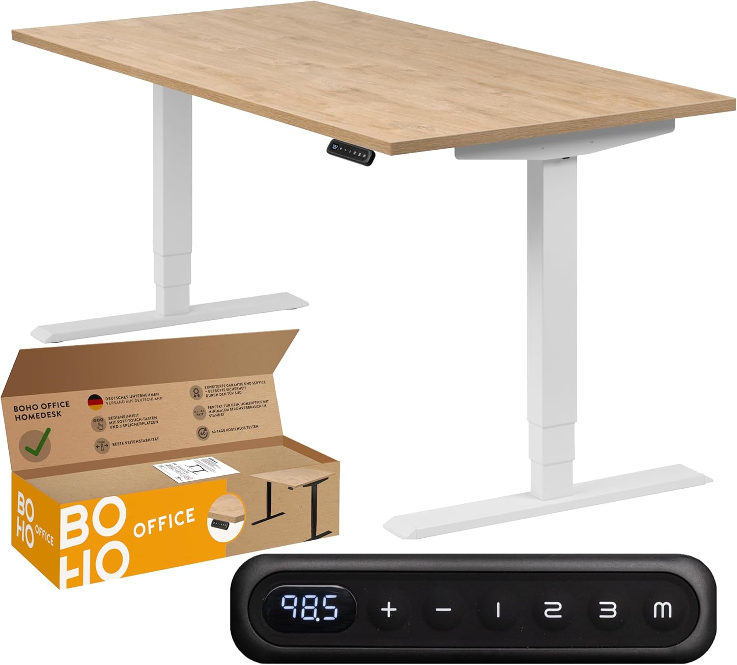 Schreibtisch 120x80 cm