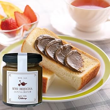 Amazon.com : Chikiriya Hojicha Milk Jam, Premium Japanese Tea