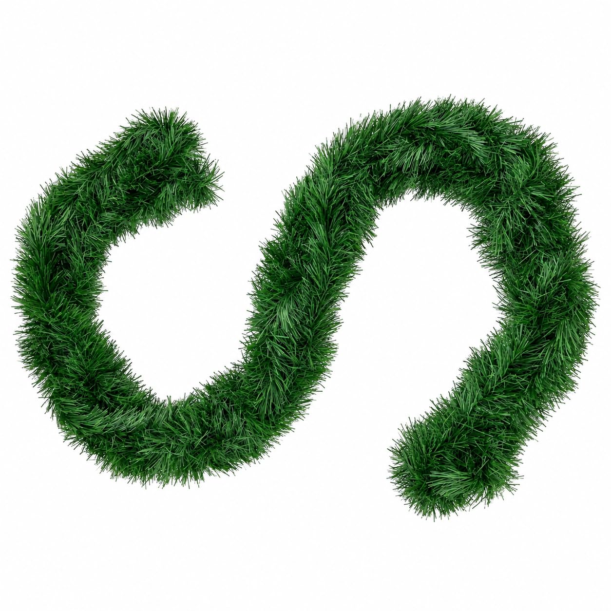 Tannengirlande Weihnachtsgirlande Dekoration, Girlande Weihnachten Grüne Piniengirlande Weiche für Außen Innen Weihnachtsdeko Treppe –10 m (Breite 10 cm)