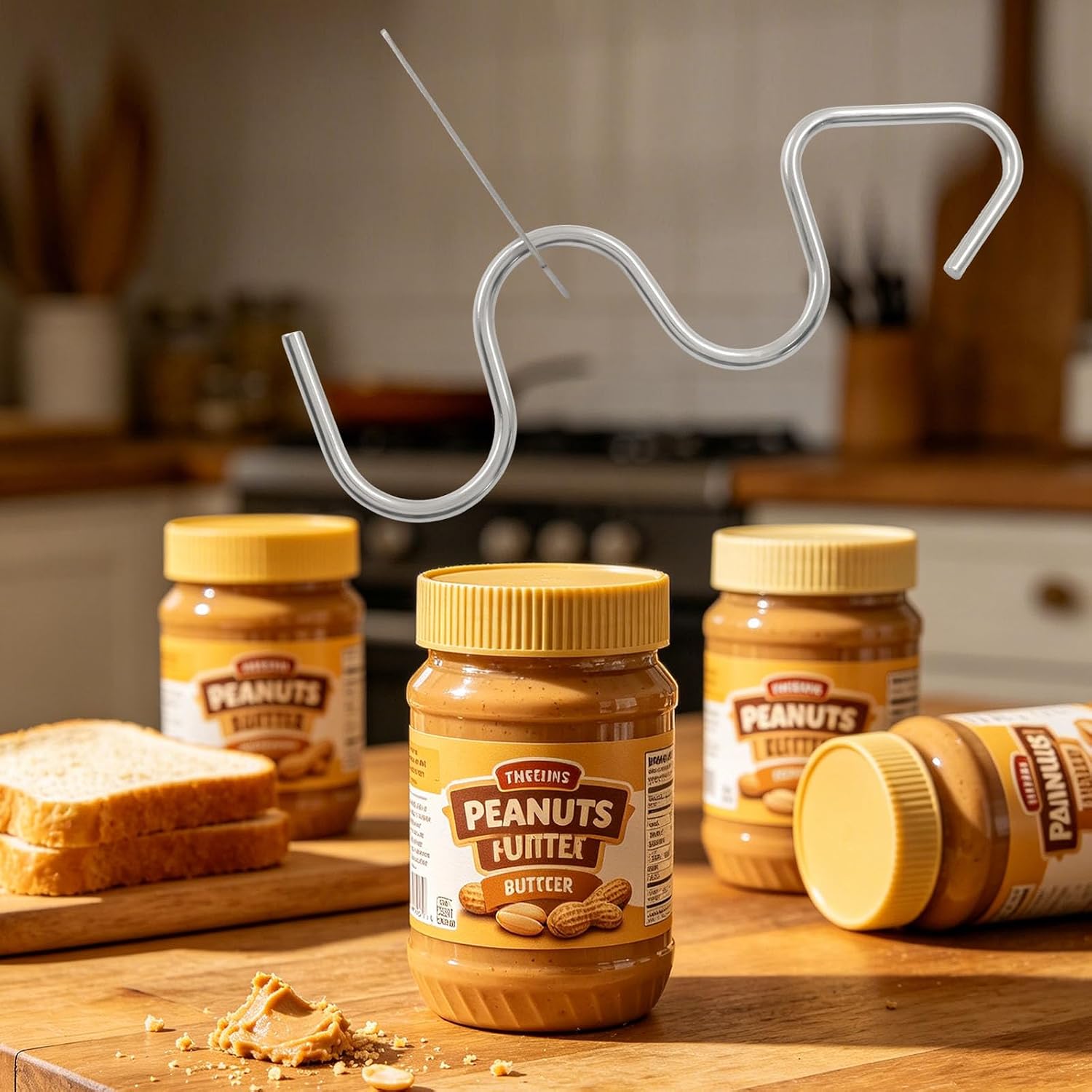 Stainless Steel Peanut Butter Mixer Tool image 4