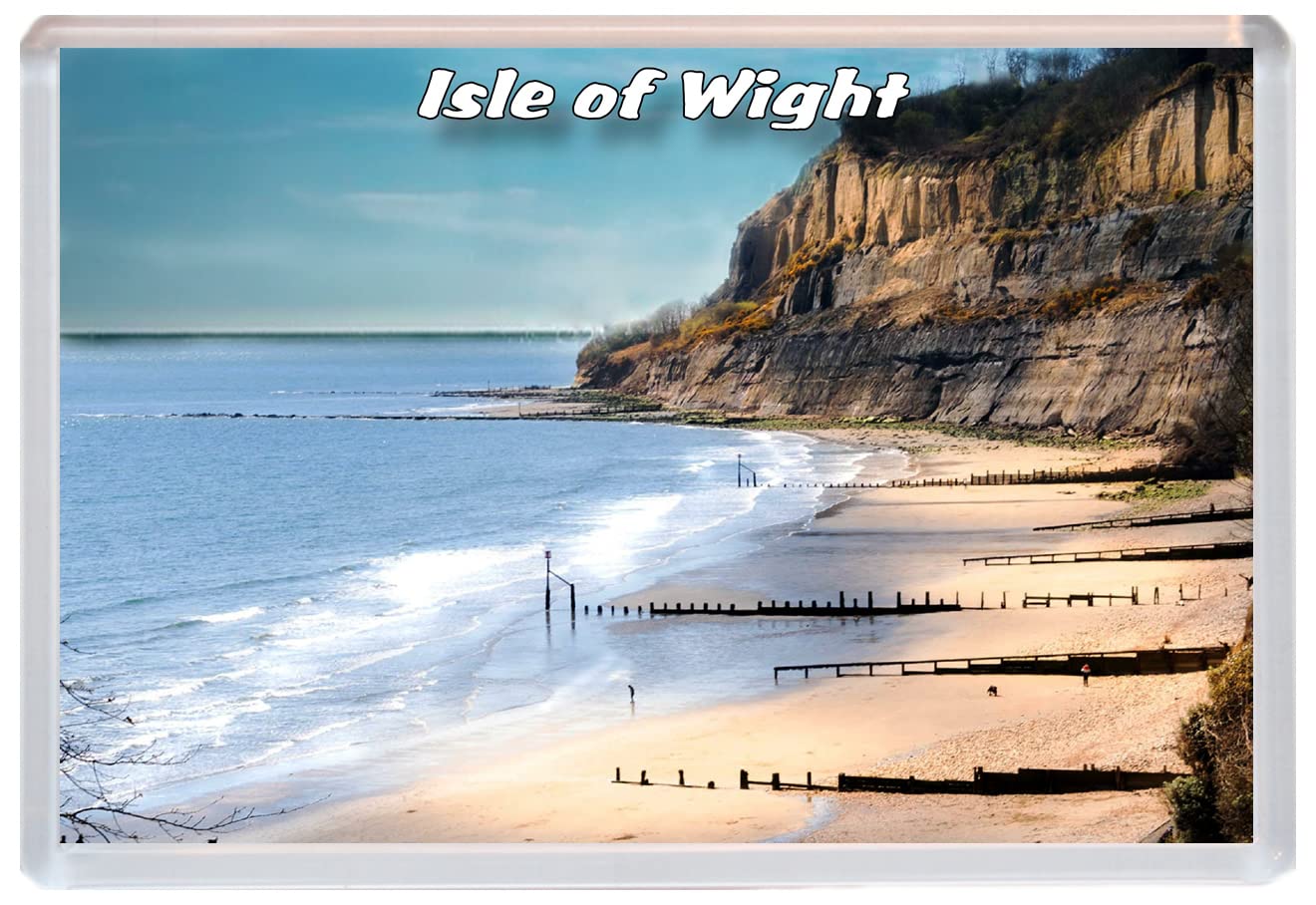 Baked Bean Store Multicolor Isle Of Wight - 96 X 67Mm Jumbo Fridge Magnet/Magnets Bbsfhm615