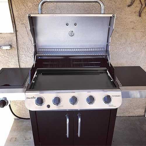 Vista 22 de DELSbbq Insertos de parrilla de tamaño completo para parrillas de gas Weber Spirit 200 Series, 7637 antiadherente plana superior de repuesto