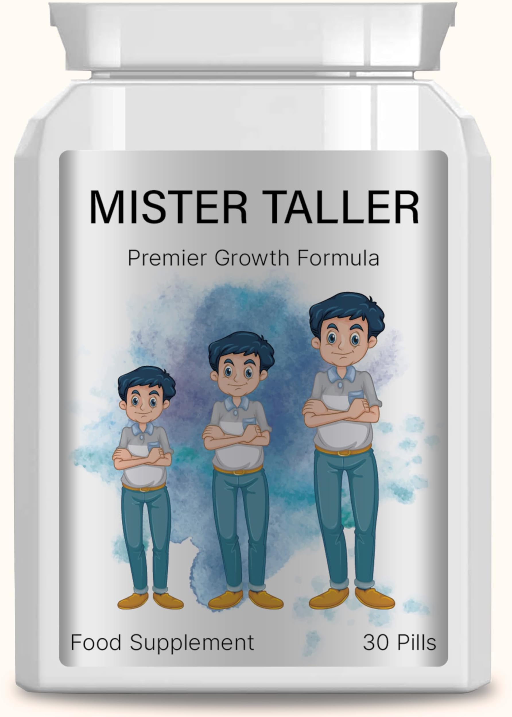Mr Taller Height Growth Pills,Height Enhancing Pill,Perfect for Height Growth (30 Pills). (for Adults).