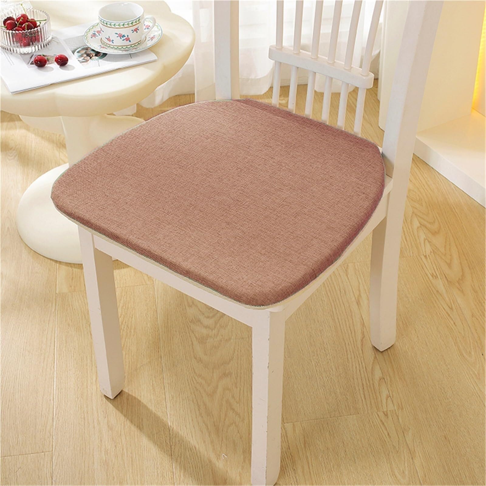 Galette de chaise ergonomique déhoussable et lavable avec assise antidérapante