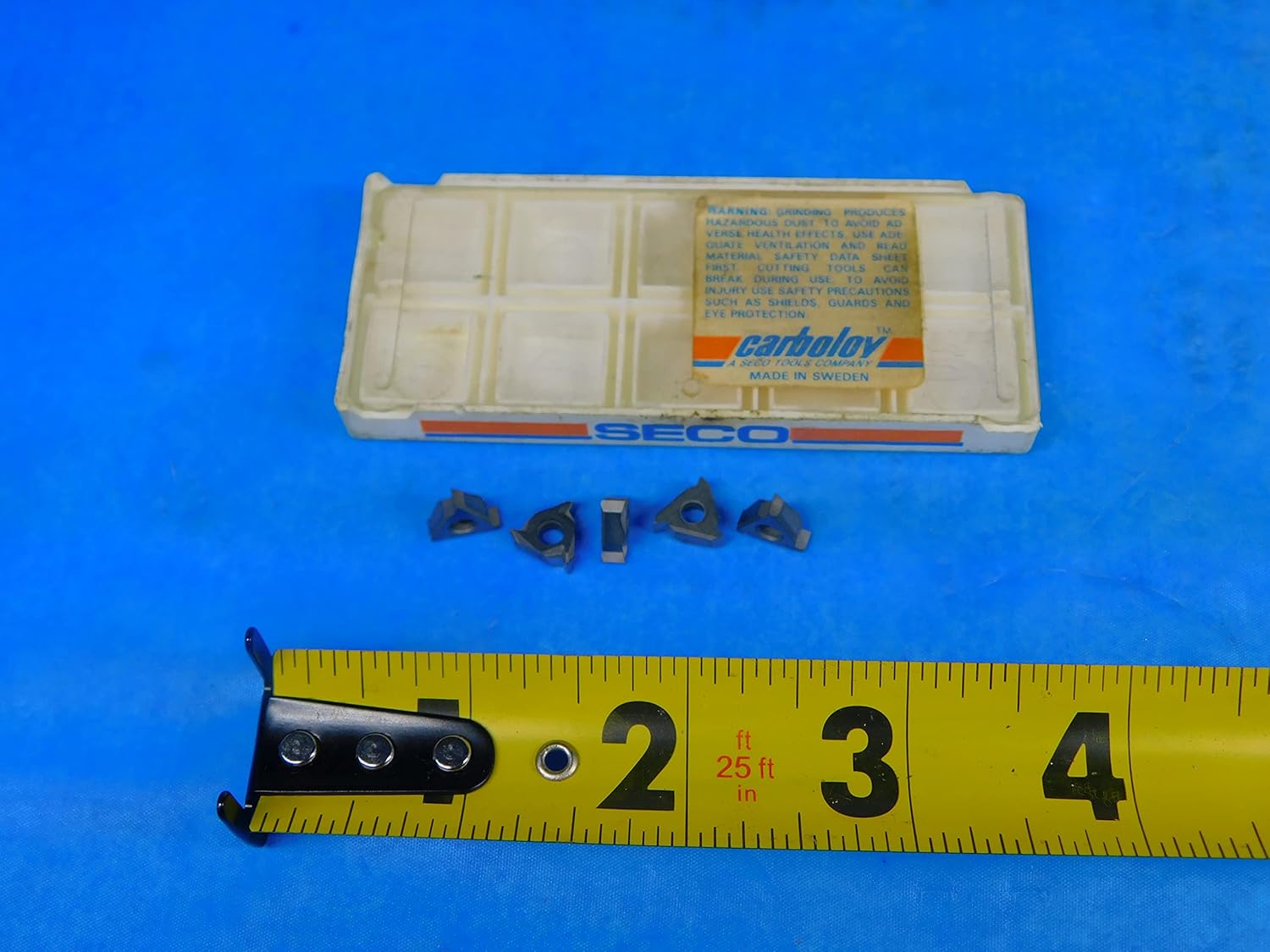 5PCS New SECO 11NLA60-G1 P30/M30 S25M Carbide Threading Inserts SNAP-TAP - AR4799RDT