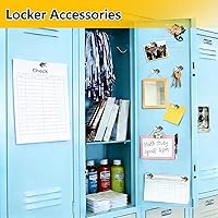 Vista 7 de VNDUEEY Imanes para refrigerador, imanes pequeños para nevera, 16 piezas, pizarra blanca, chinchetas magnéticas, fuertes clips magnéticos