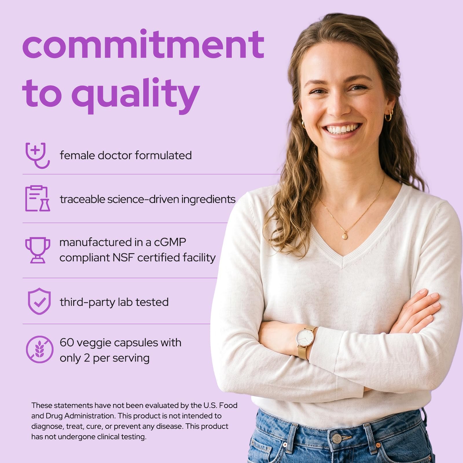Premom Vitex Chasteberry Supplement for Women, 1,000mg Per Serving, Vegan — Amazon image 2