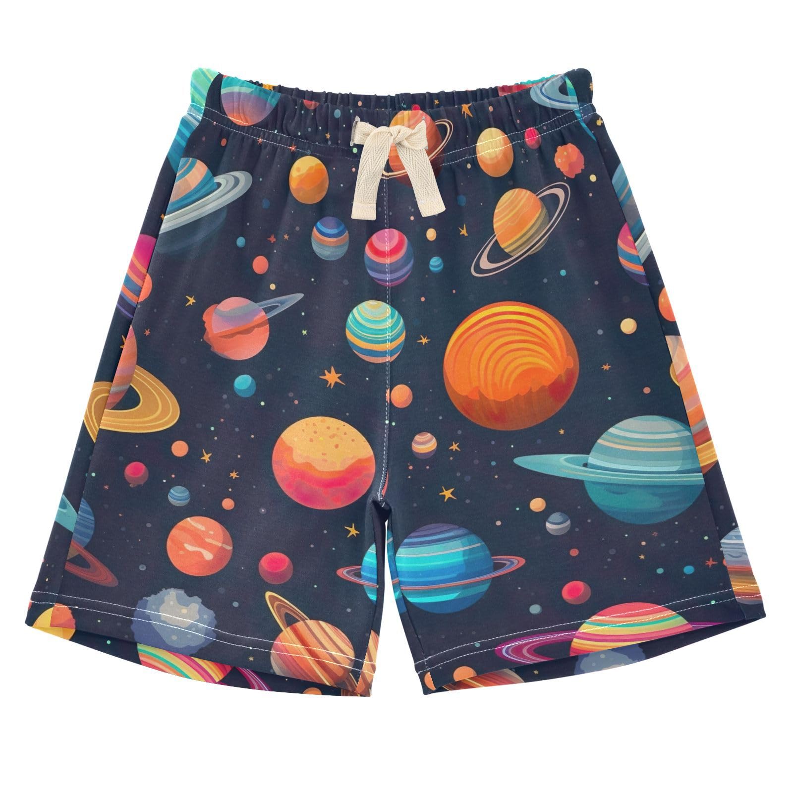 UMIRIKO Unisex Baby Shorts Space Planet Galaxy Cotton Shorts for Toddlers 3T 202a0405