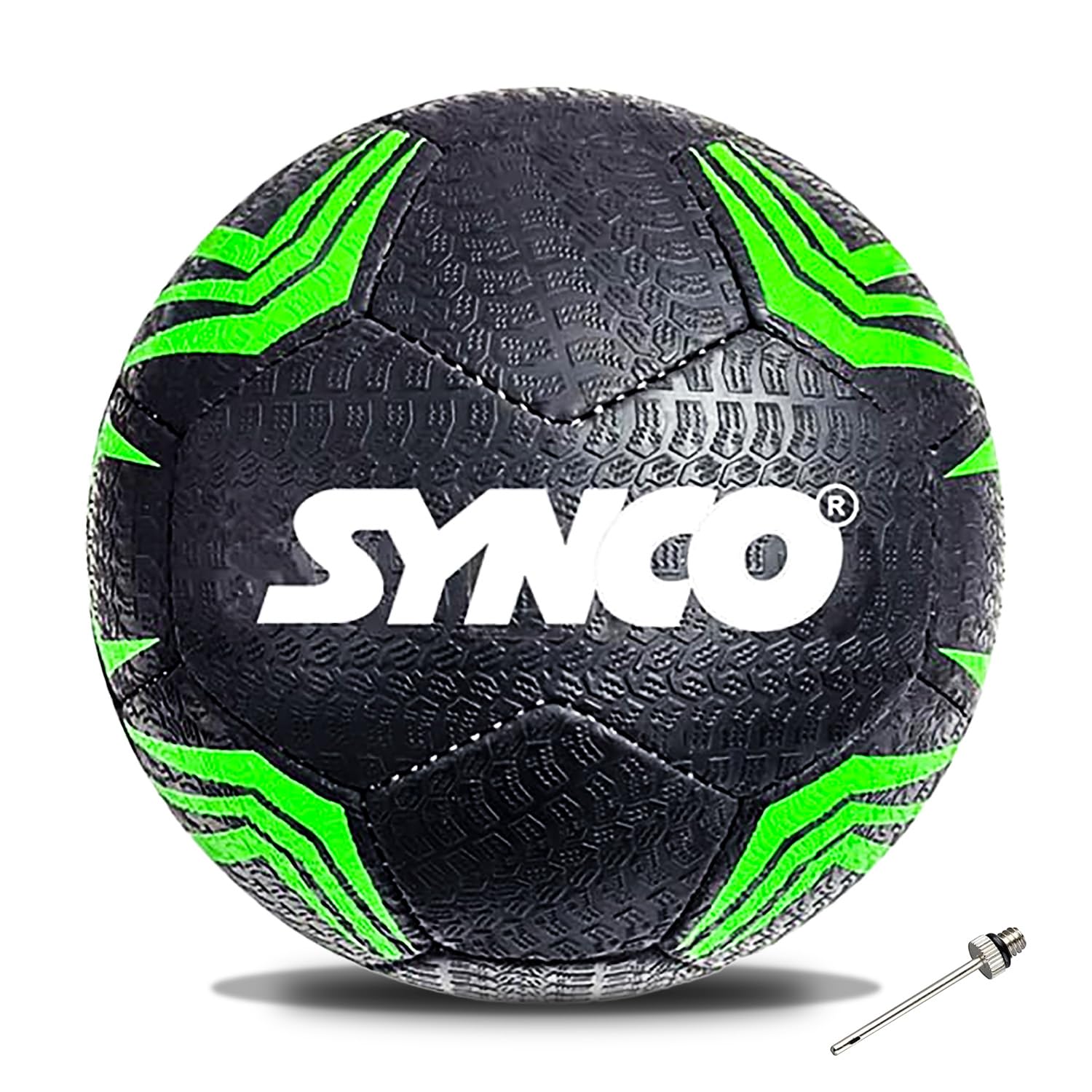 Street Soccer Football | Suitable on All Kinds of Surface, Recycled Rubber, Size 5| Color- Black (B0CC5FDJPL) Amazon Price History, Amazon Price Tracker