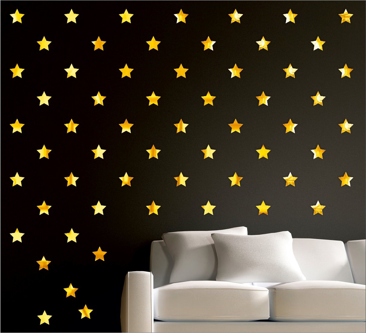 Wall1ders Stars (Each Star Size 5 cm), mirror stickers for wall, acrylic mirror wall decor sticker, mirror stickers for wall, acrylic mirror wall decor sticker, wall mirror stickers, Acrylic Stickers, Wall Stickers for Hall Room, Bed Room, Kitchen. ( (B071RVV1MD) Amazon Price History, Amazon Price Tracker