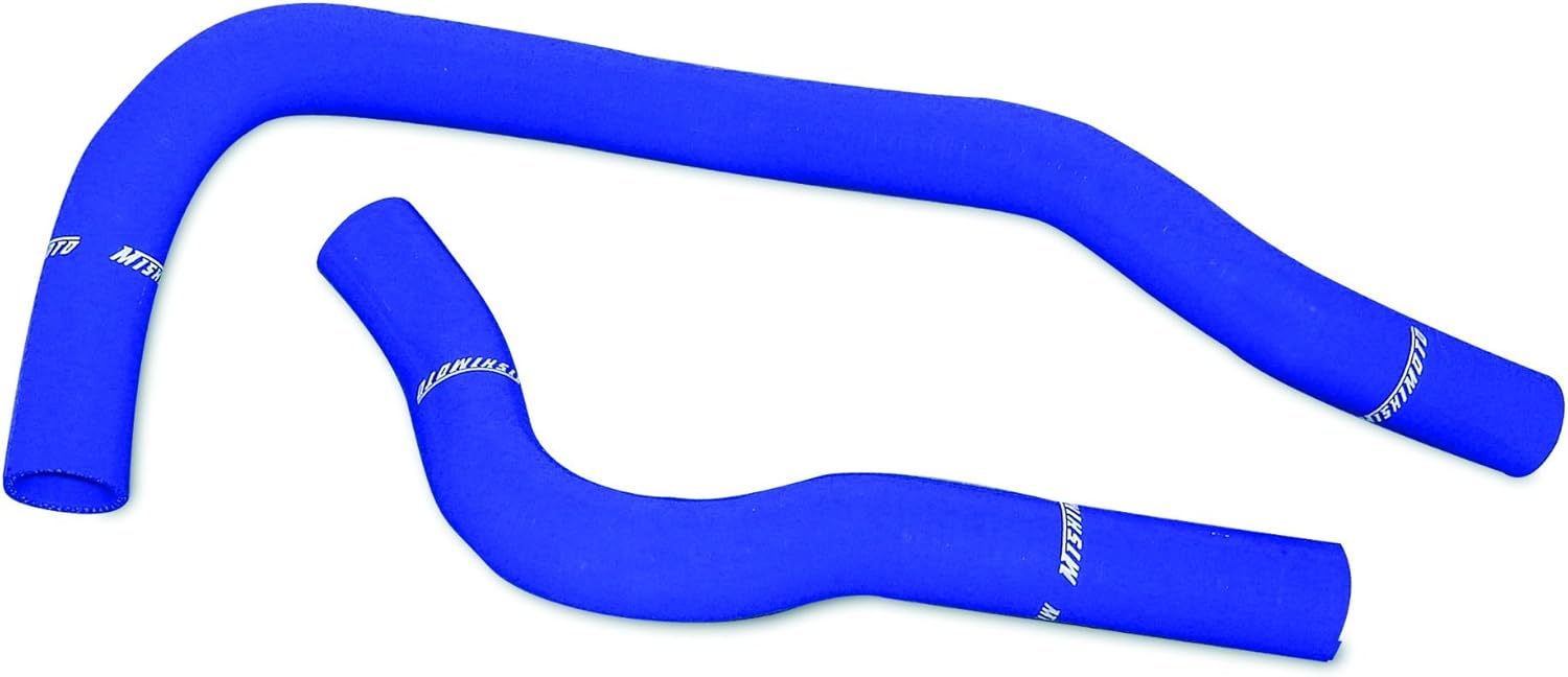 Mishimoto MMHOSE-CIV-92B16BL Silicone Radiator Hose Kit Compatible With Honda Civic B16 1992-2000 Blue