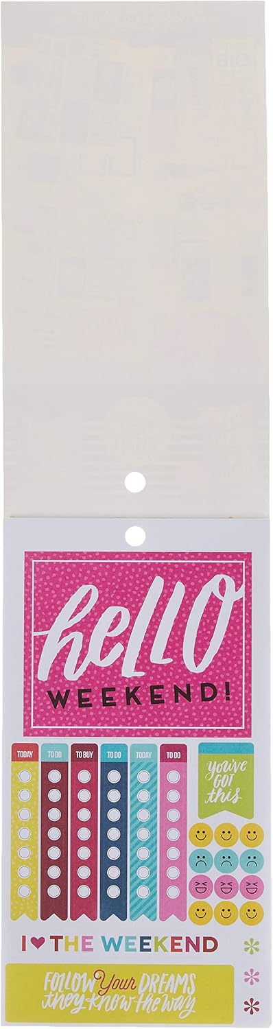 me & my BIG ideas Sticker Value Pack for Big Planner - The Happy Planner Scrapbooking Supplies - Color Story Theme - Multi-Color - Great for Projects & Albums - 30 Sheets, 459 Stickers Total