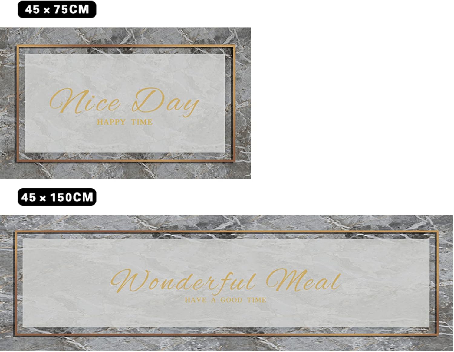 キッチンマット 廊下 カーペット おしゃれ 北欧風 低反発 ロング 転倒防止 騒音対策 滑り止め カラー クッション性 耐磨耗性 防