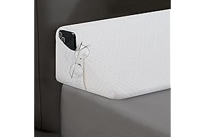 HABUTWAY Full Size Bed Wedge Pillow For Headboard, The Perfect Bed Gap Filler