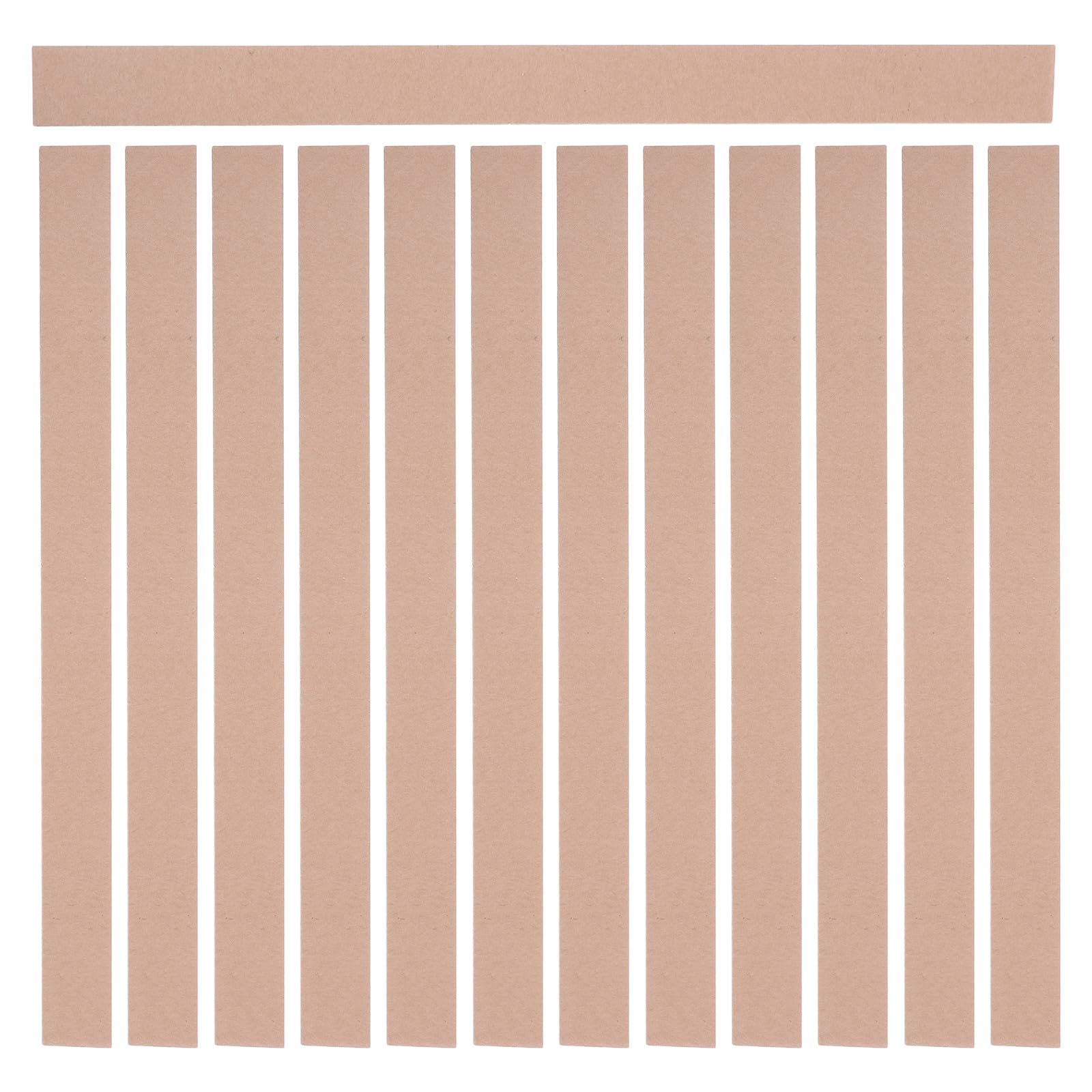 100 pezzi Strisce di carta per archiviazione: Striscia distanziatrice per rilegatura - 11,2x0,9 pollici, striscia per fissaggio documenti - di allineamento file per rilegatura di libri,