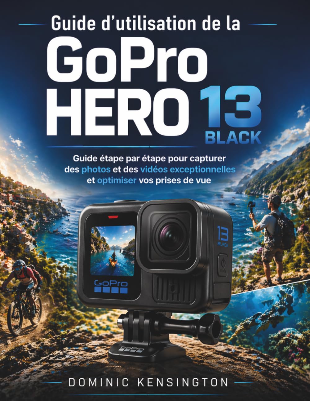 Guide d'utilisation de la GoPro HERO 13 Black: Guide étape par étape pour capturer des photos et des vidéos exceptionnelles et optimiser vos prises de vue