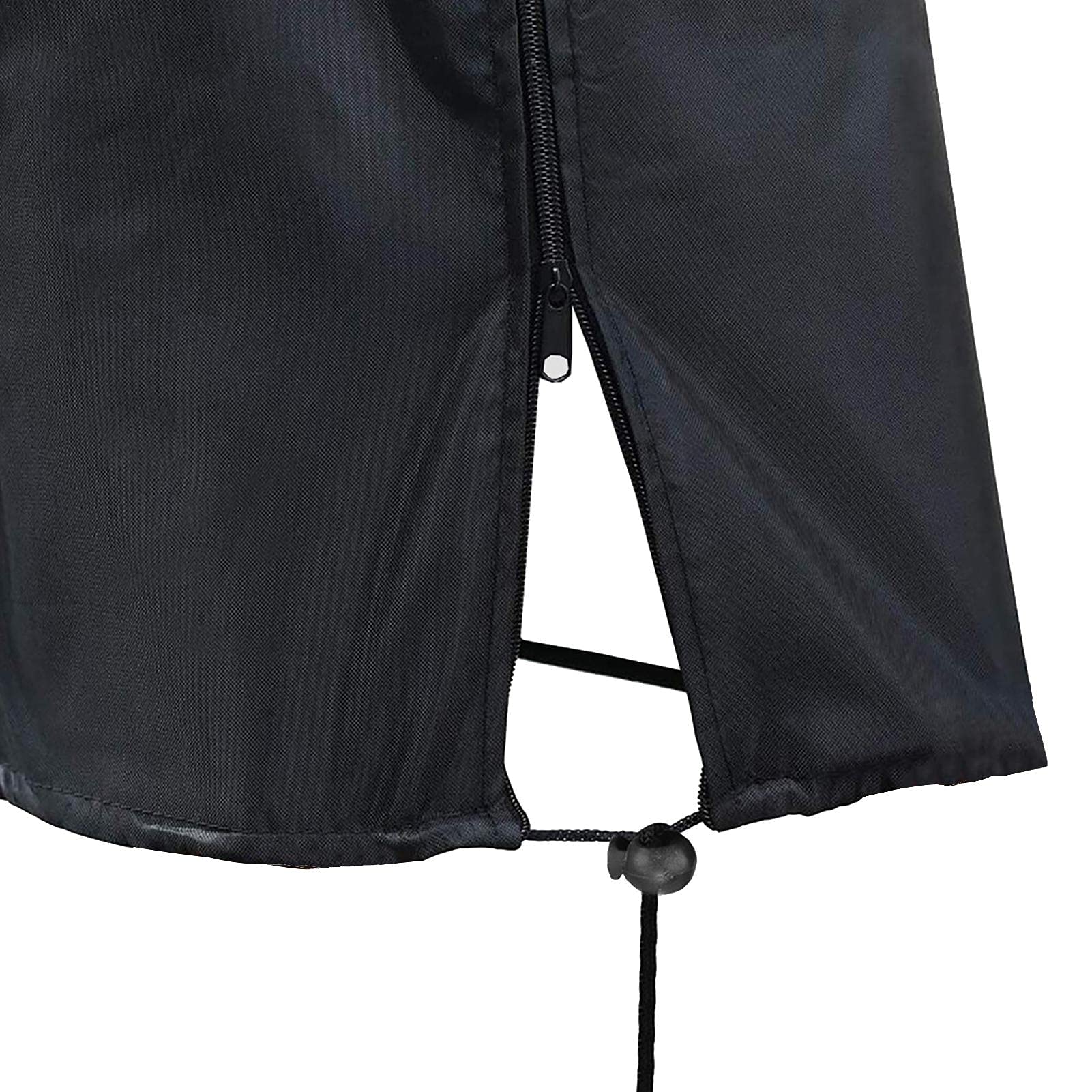 Copertura per tavolo da ping pong Oxford 420D, impermeabile, in tessuto per ping pong, per esterni, 185 x 165 x 70 cm, colore: nero