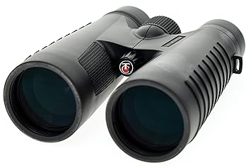 Thompson Center Roof Prism Binoculars with Compact, Waterproof Design, Anti-Fog Glass, Neck Strap and Carry Case for Bird Watching, Hunting and Outdoors