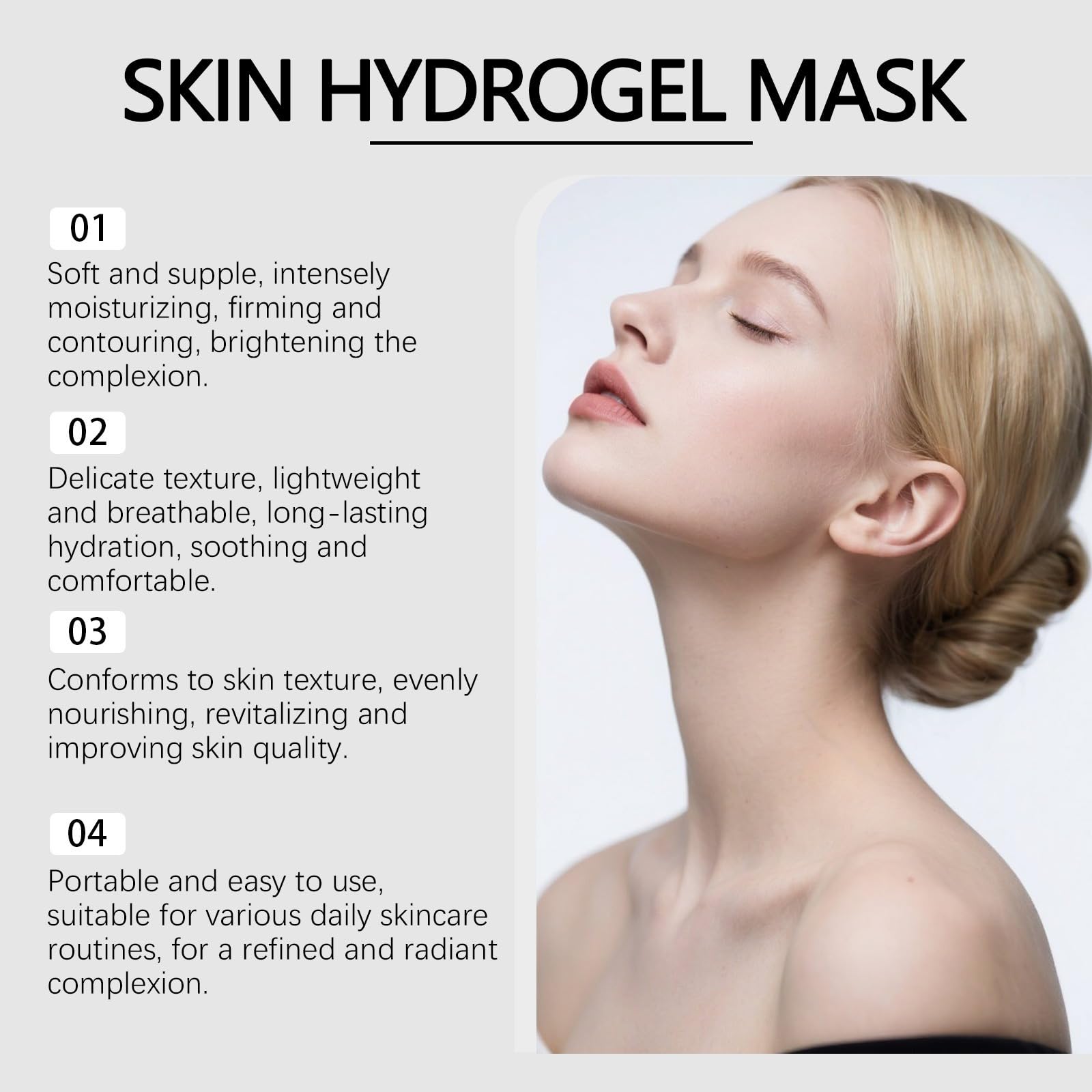Maschera antietà da donna, maschera al collagene, cura di notte, lifting e rassodante, maschera idratante e lenitiva, maschera da notte idratante intensiva, riduce le rughe, stringe i pori