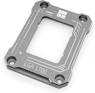 Thermalright CPU Contact Frame for LGA 1700 Retrofit Kit, 17XX-BCF Bracket Intel 12th 13th Generation Anti-Bending Buckle Grey