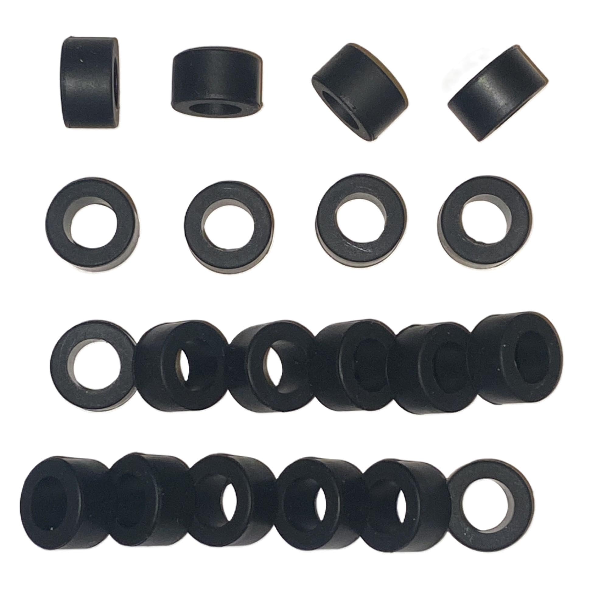 SSC 20 Rear M Type Tyres for Slot Cars, 6mm Wide Super Grip Tyres, Replacement Tyres Compatible for My First, MR1 Cars, Spare Tyres for Scalextric Slot Cars, Slot Car Accessories