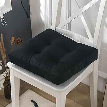 黒の円形フロアクッション ハートマークショップ】フロアクッション 低反発 高反発 2層構造